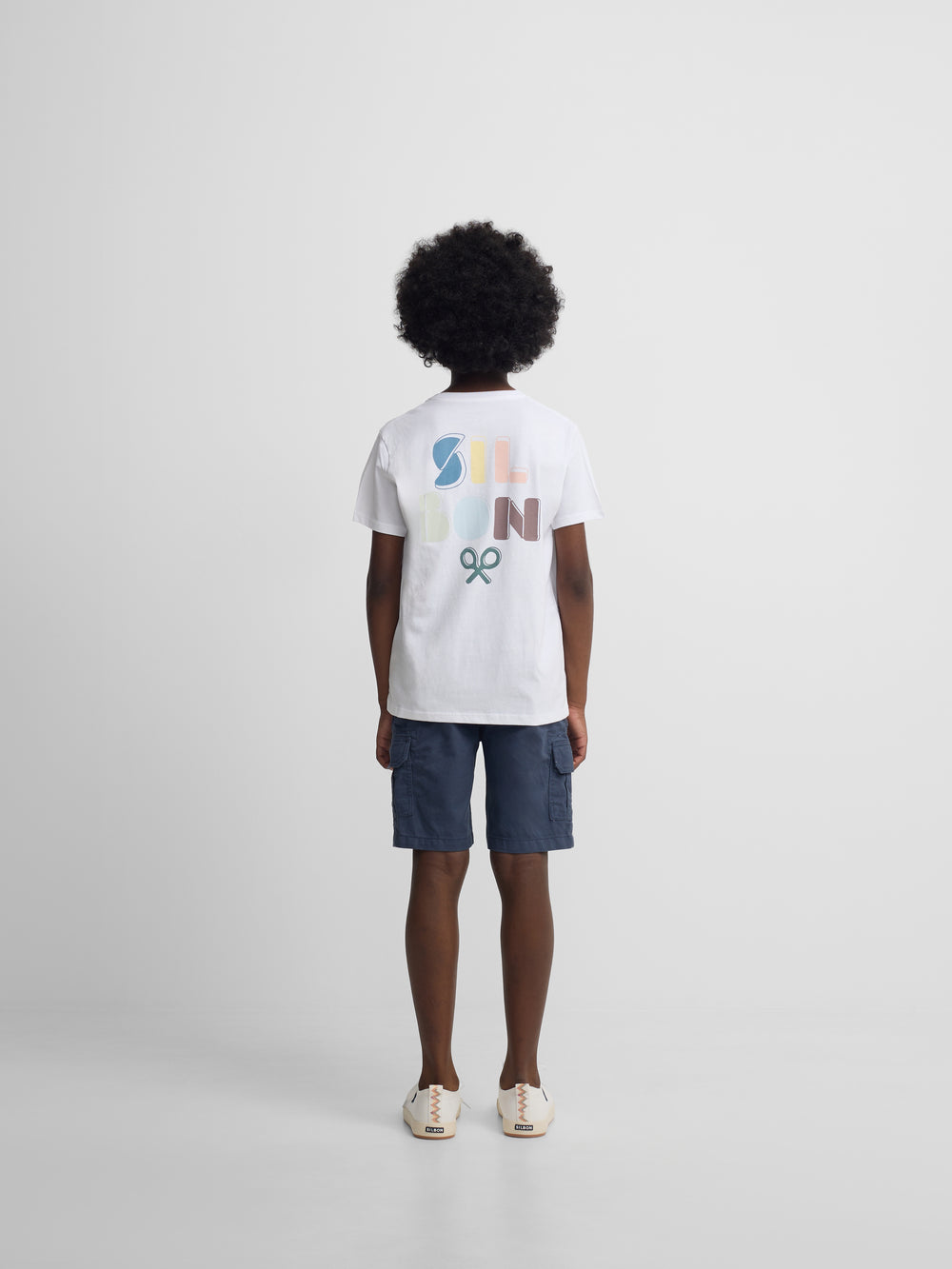 Camiseta kids SB style blanco