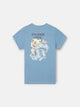 Kids' blue cotton t-shirt