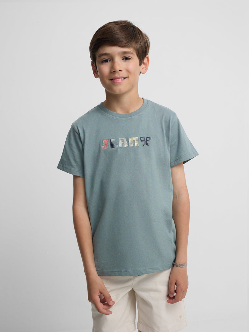 T-shirt enfant SLBN verte