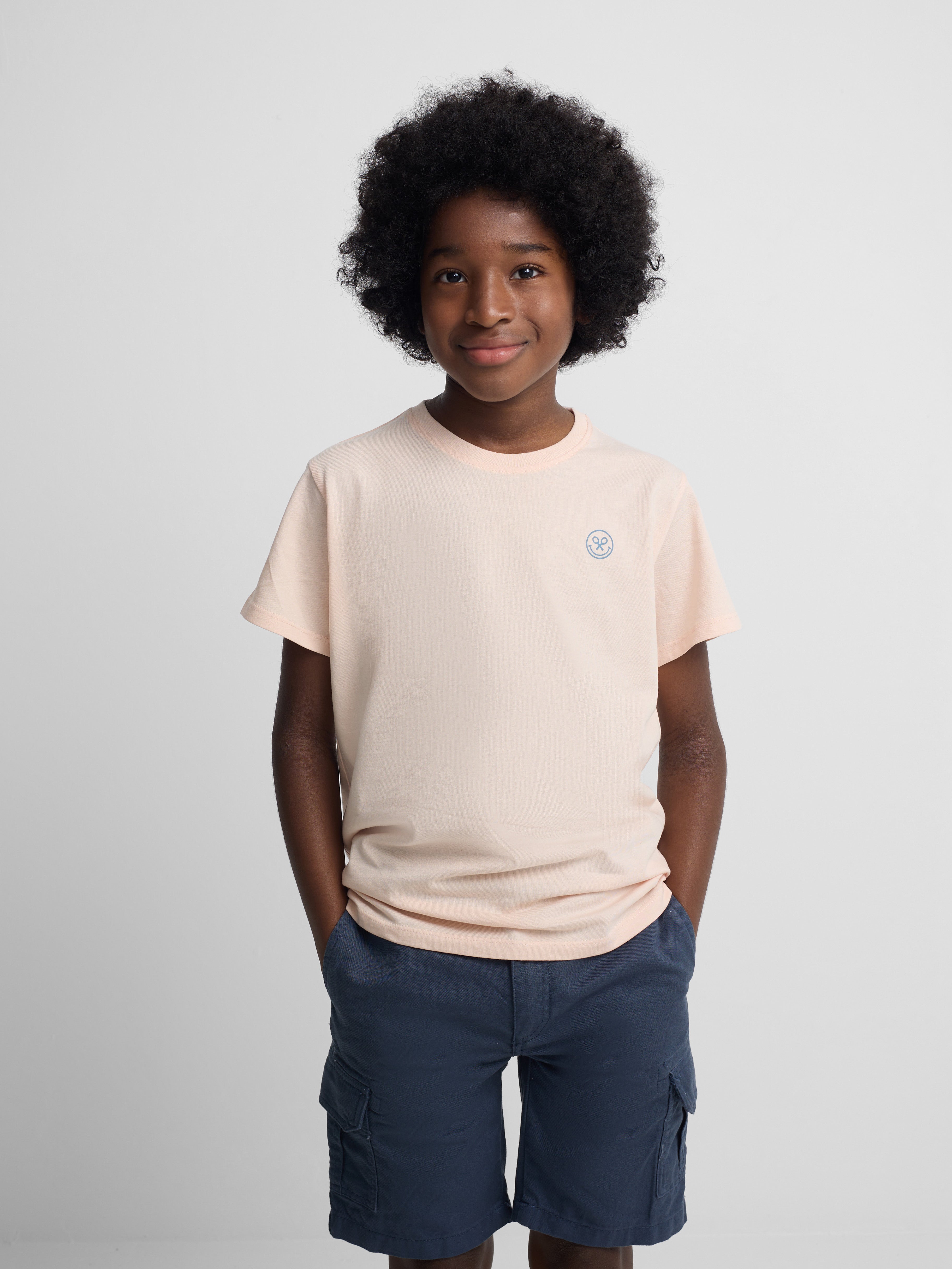 Camiseta kids summer games coral