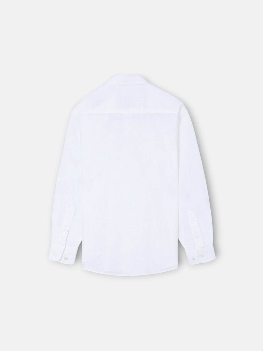 Camisa sport kids lino blanco