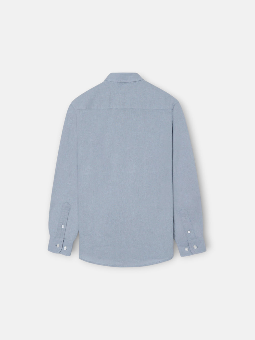 Chemise sport enfant en lin bleu