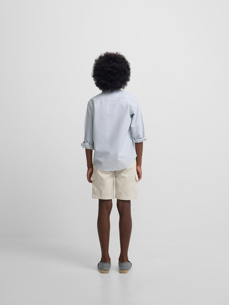 Camisa sport kids oxford verde