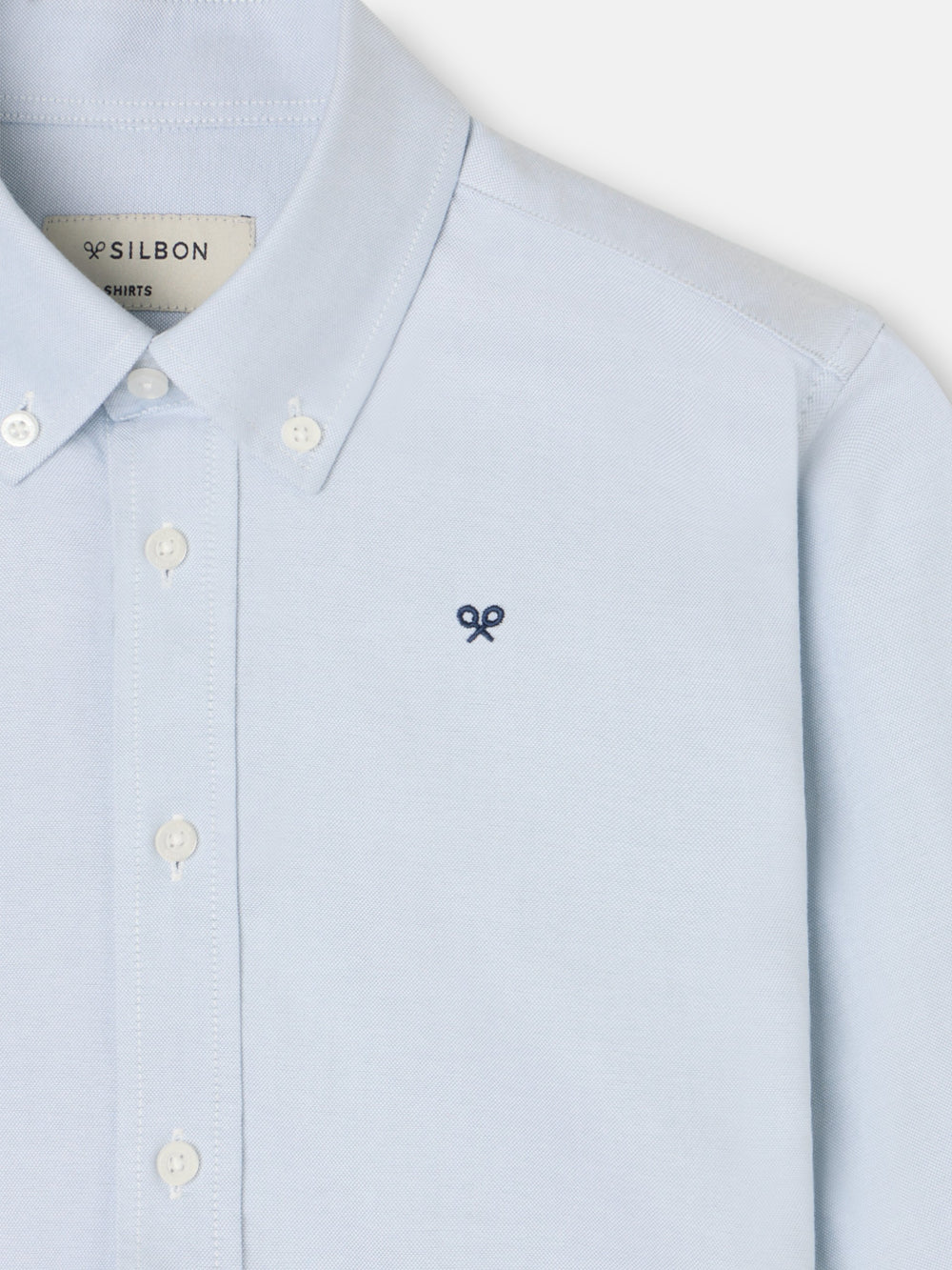 Chemise de sport verte Oxford pour enfants