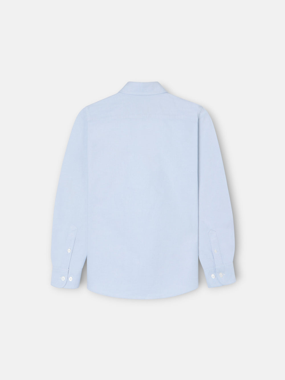 Chemise de sport verte Oxford pour enfants