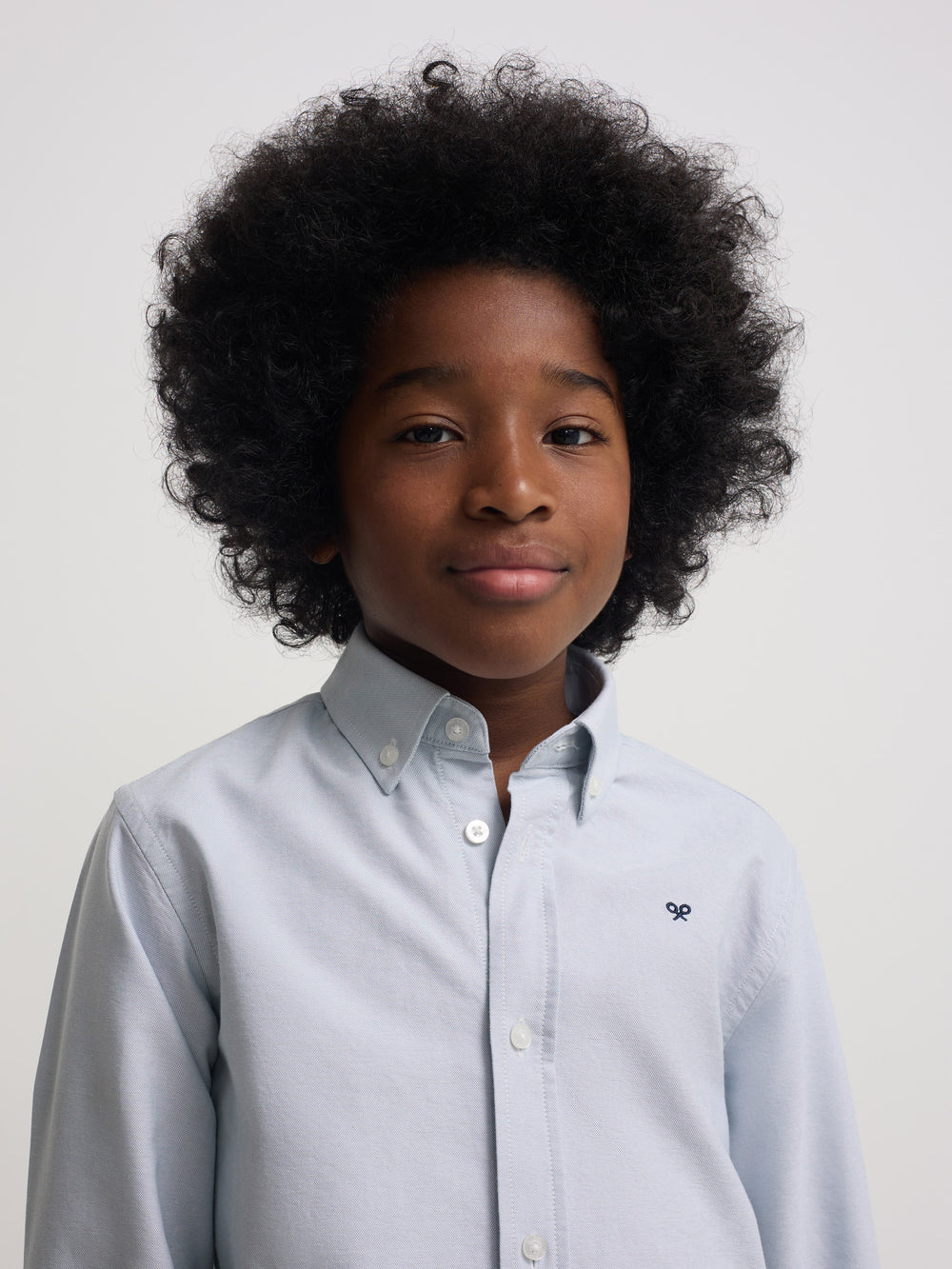 Chemise sport enfant oxford verte