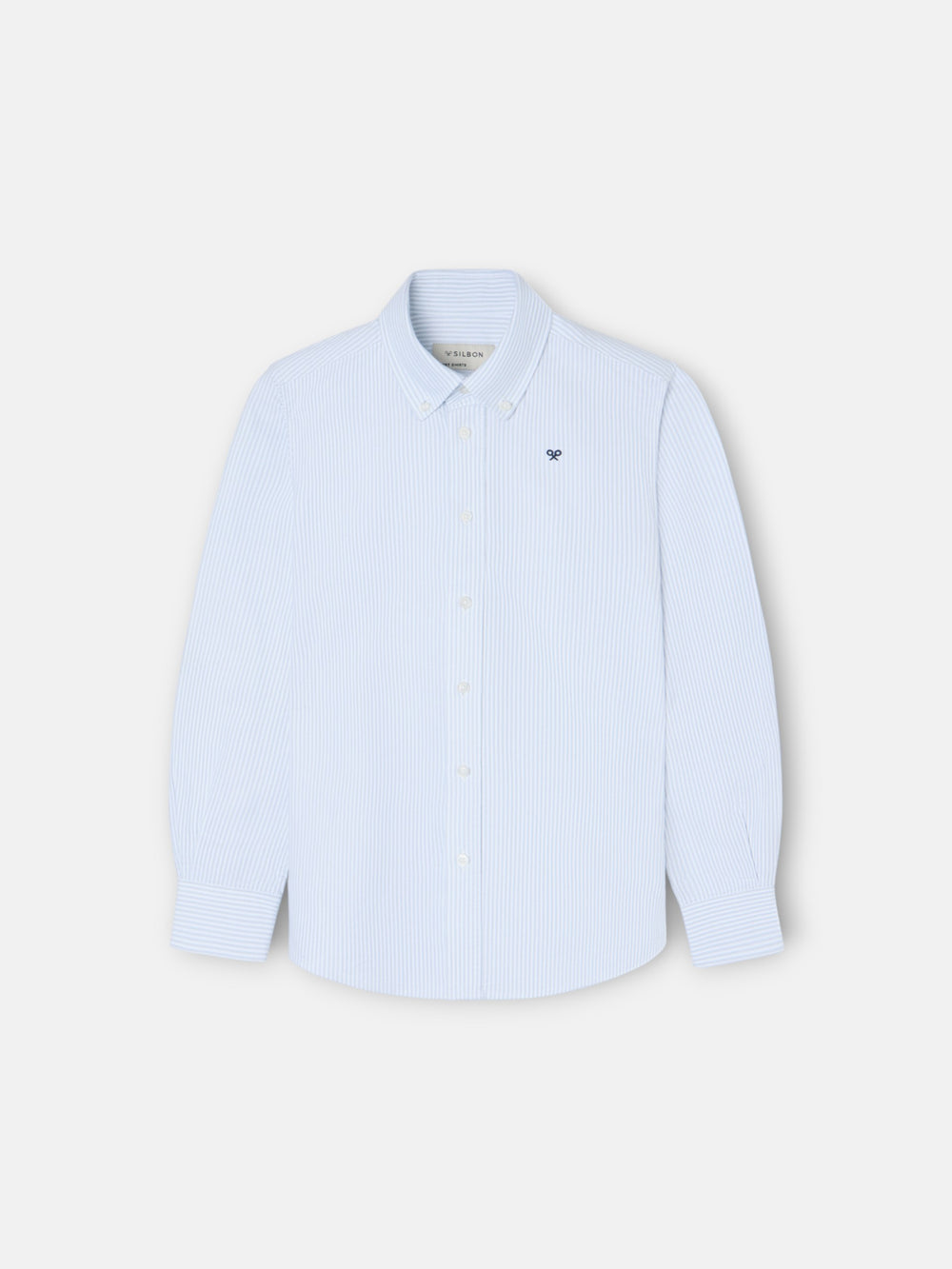 Camisa sport kids rayas oxford verde