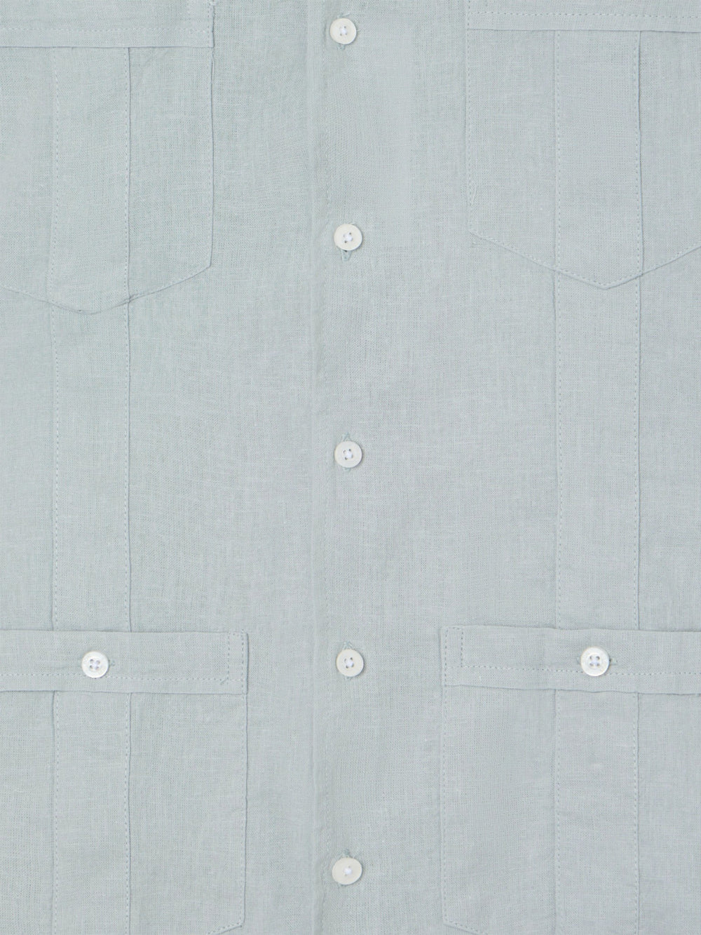 Guayabera sport kids lino verde claro