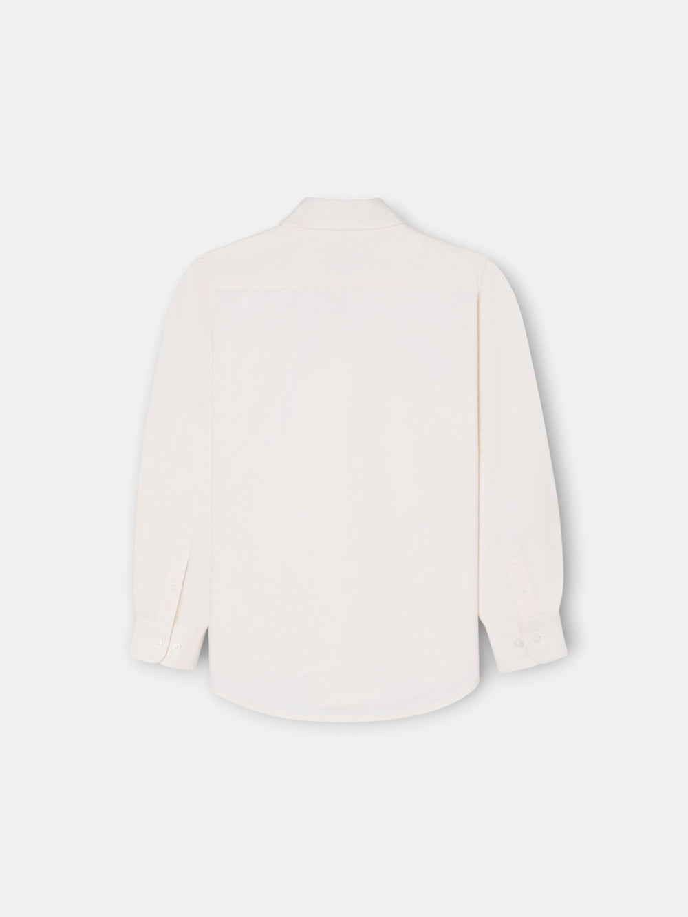 chemise de sport jaune Oxford pour enfants