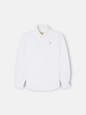 Camisa sport kids rayas oxford amarillo