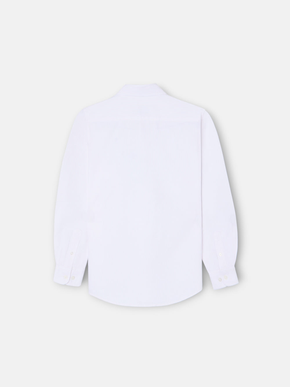 Chemise de sport pour enfant à rayures oxford roses