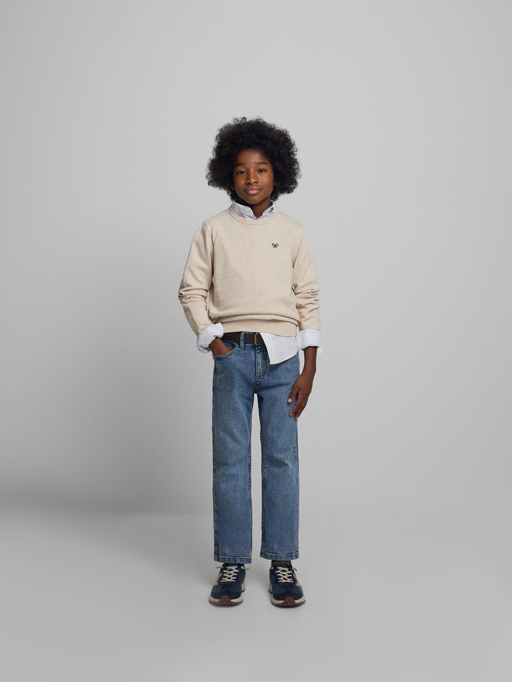 Jersey kids punto crema