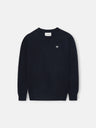 Pull en maille bleu marine pour enfants