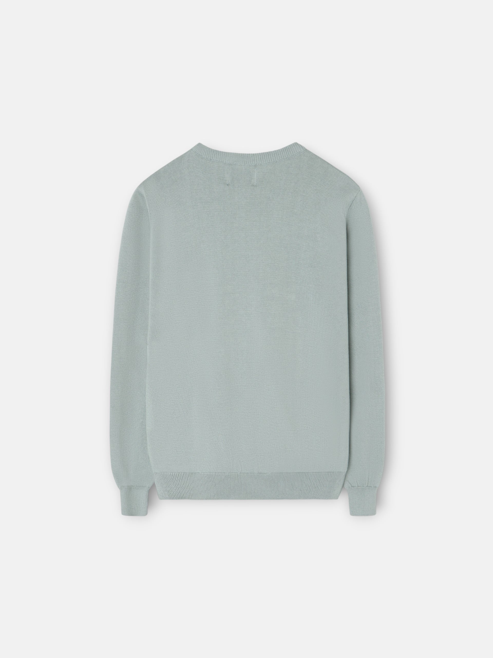 Camisola infantil letras coloridas verde