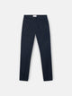 Kids' navy blue linen sport trousers