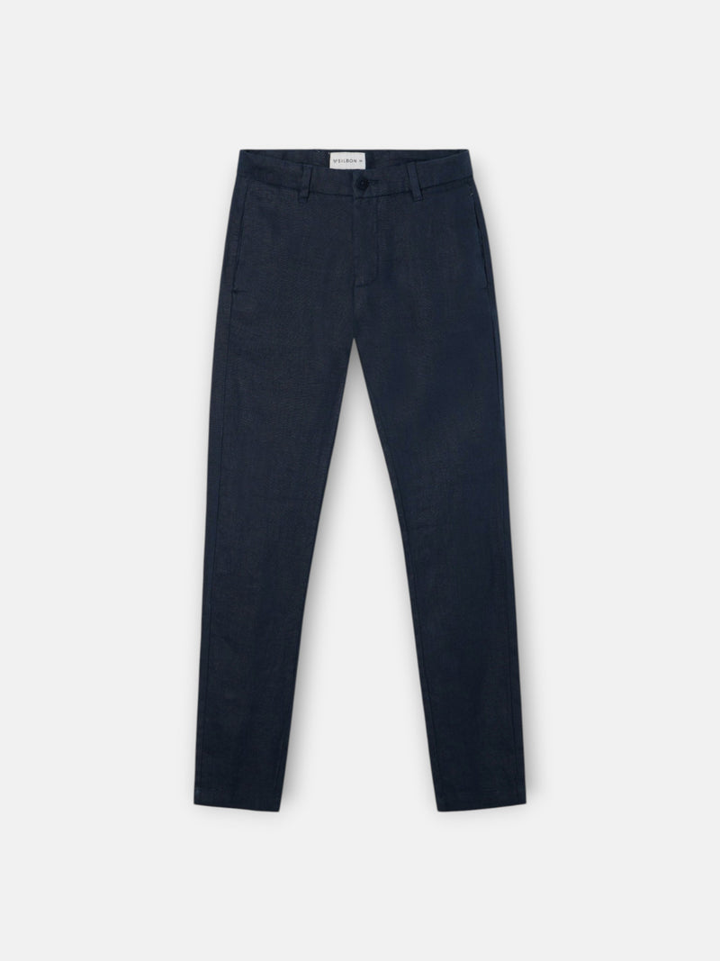 Pantalon sport kids lino azul marino