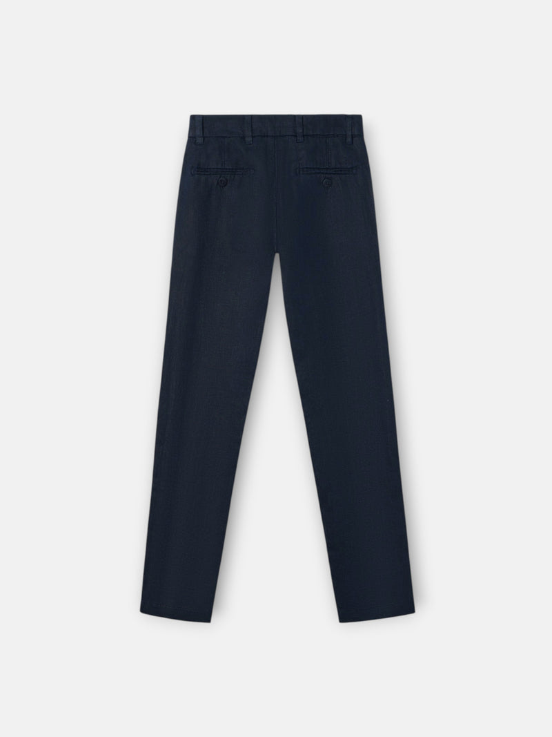 Pantalon sport kids lino azul marino