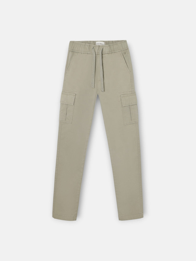 Pantalon sport kids cargo verde