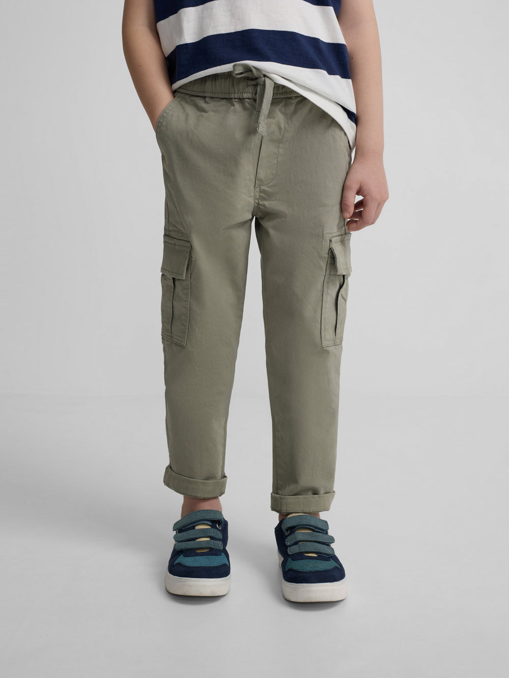 Pantalon sport kids cargo verde