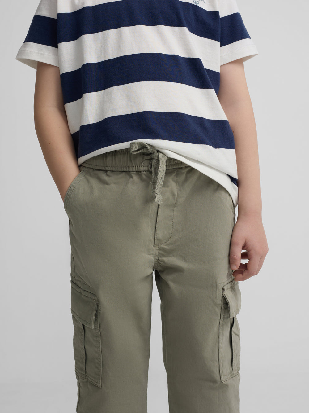 Pantalon sport kids cargo verde