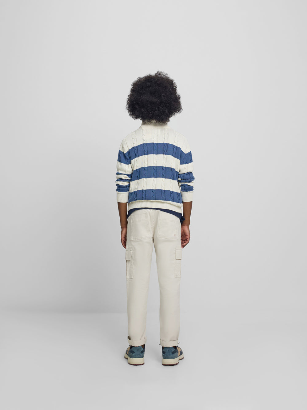 Kids cargo stone sport pants