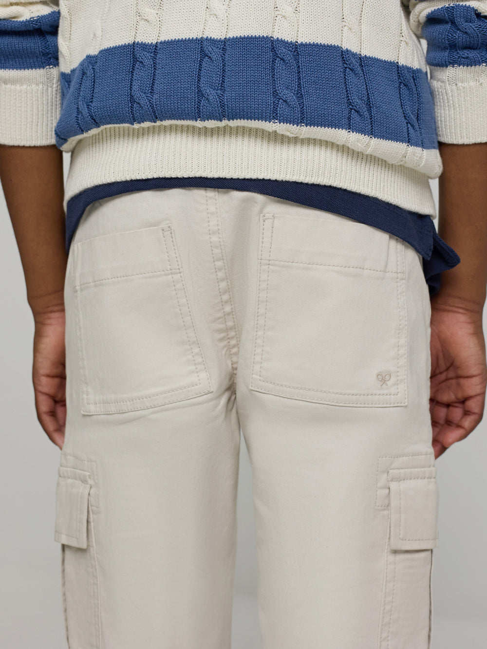 Kids cargo stone sport pants