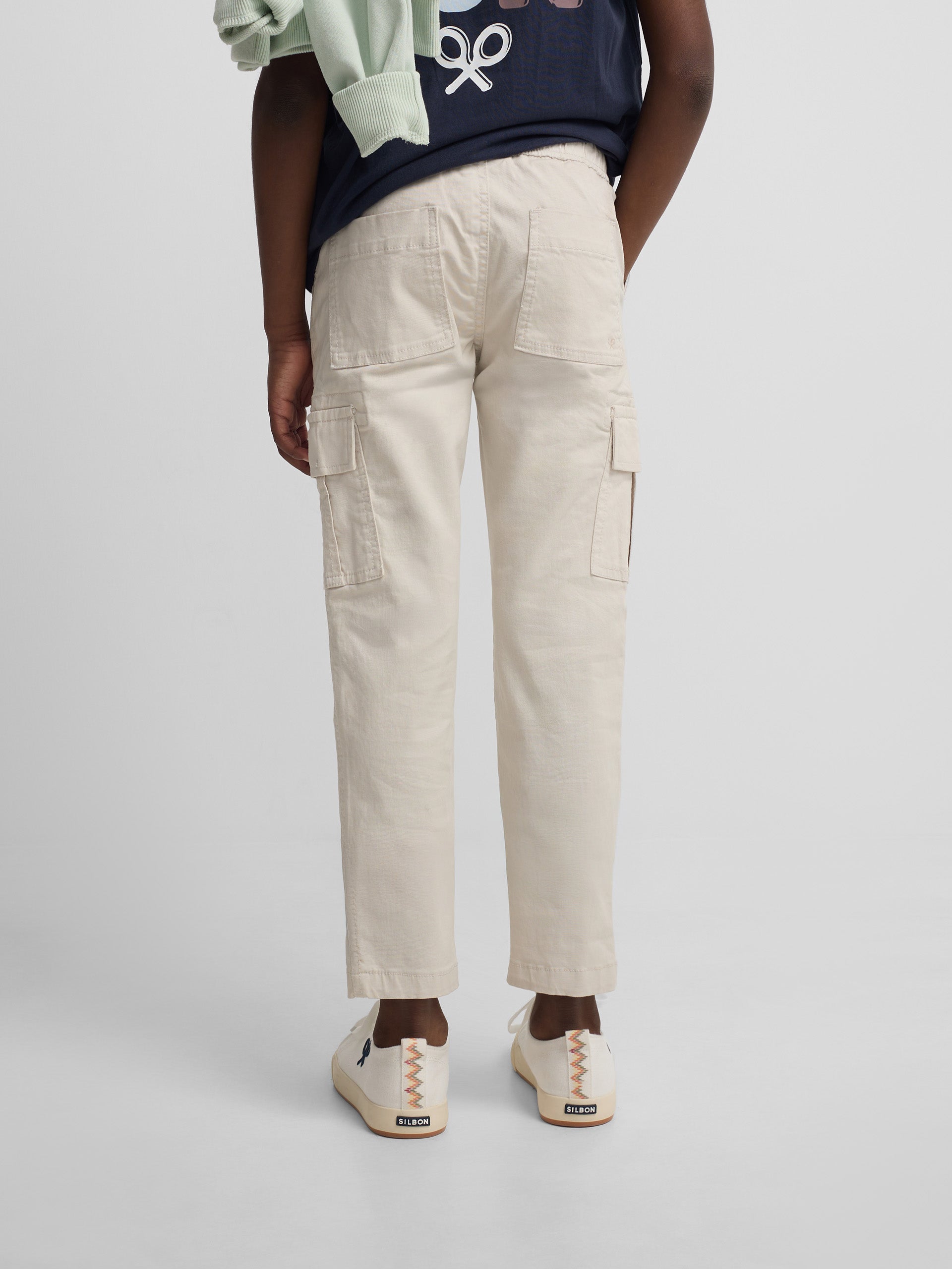 Pantalon cargo sport enfant pierre