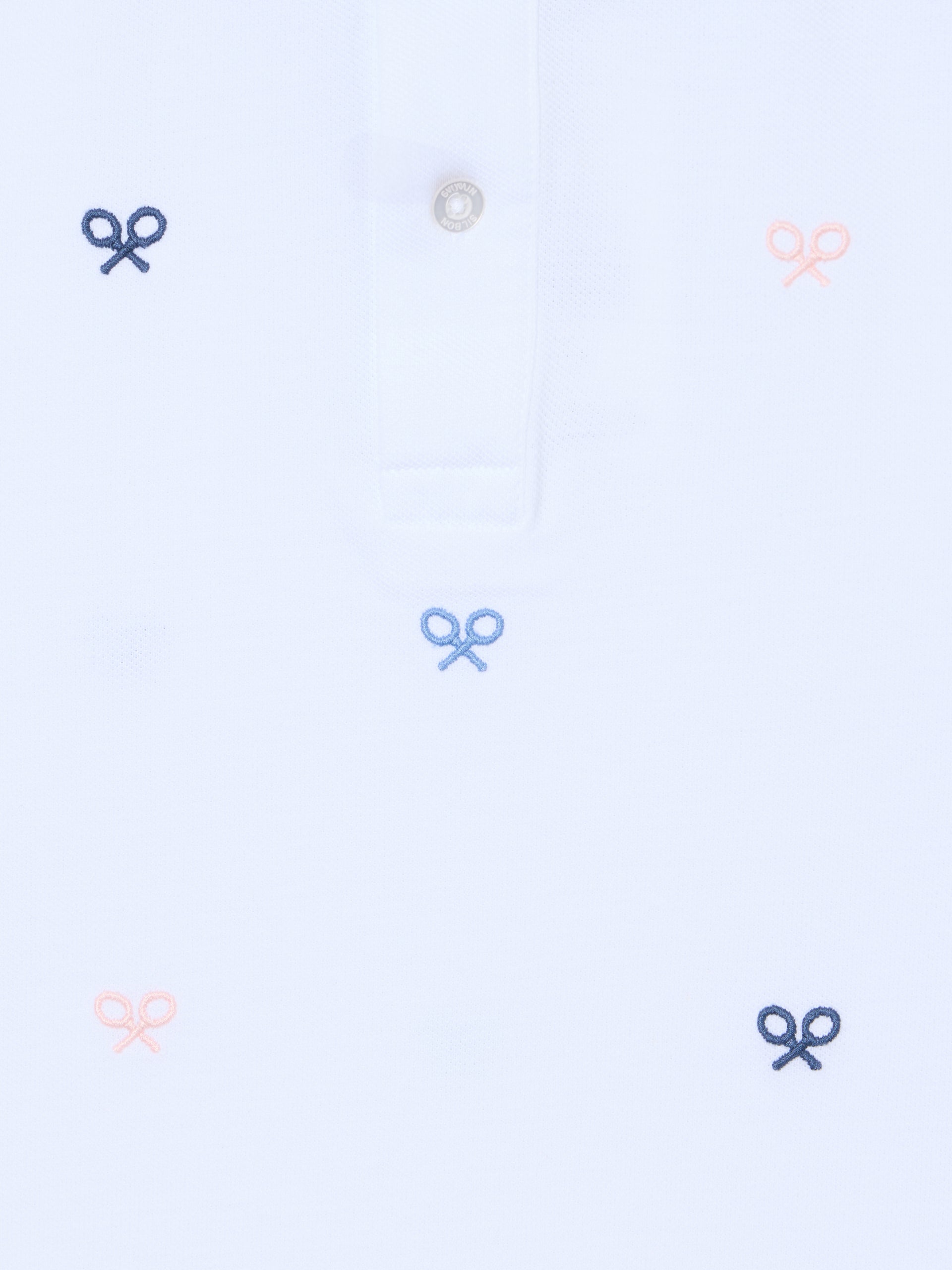 Raquettes multiples Polo Kids blanches