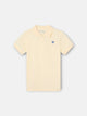 Polo kids liso logo rizo amarillo