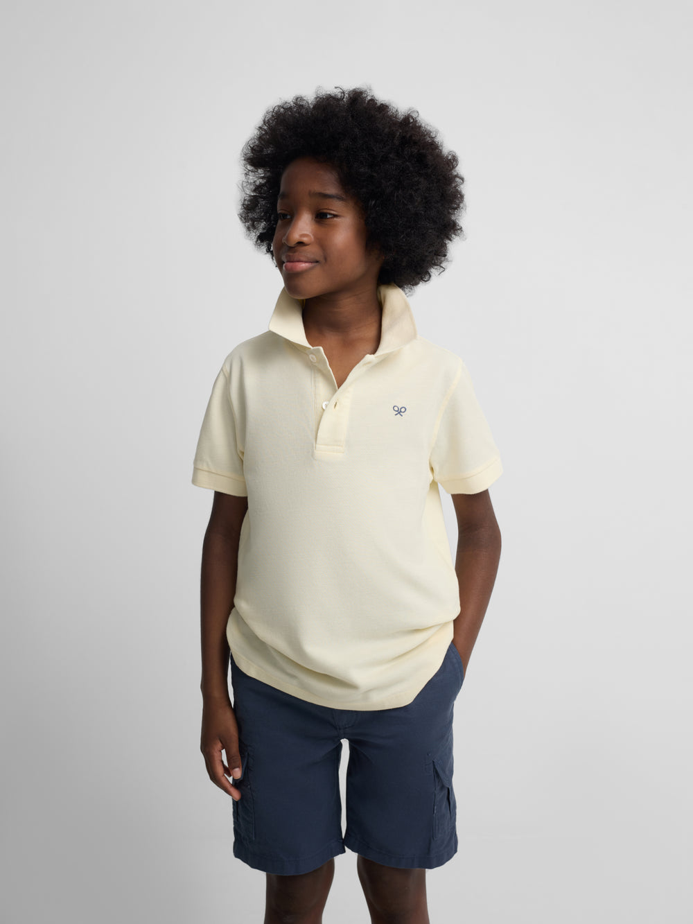 raquette ethnique Polo Kids jaune