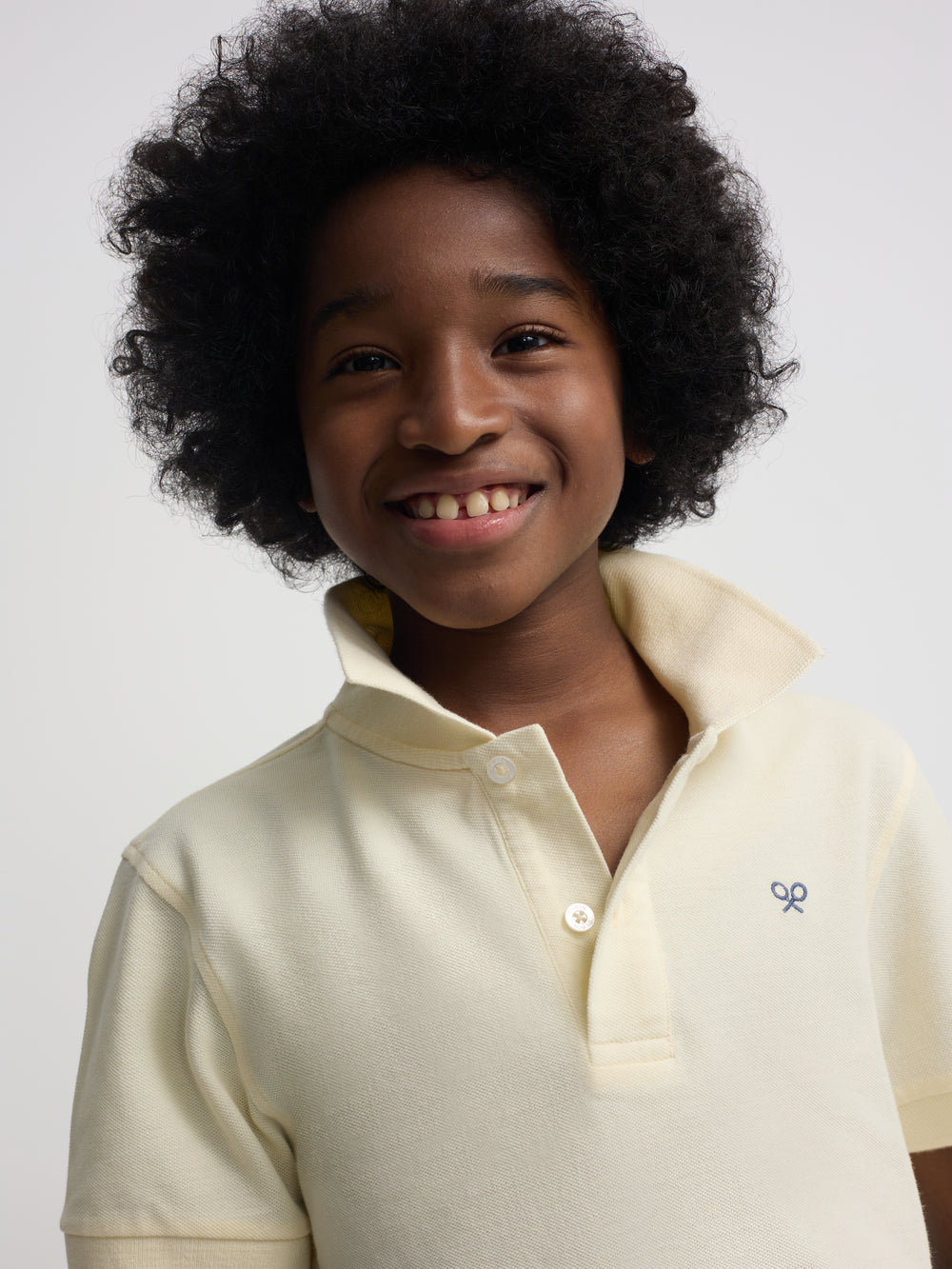 raquette ethnique Polo Kids jaune