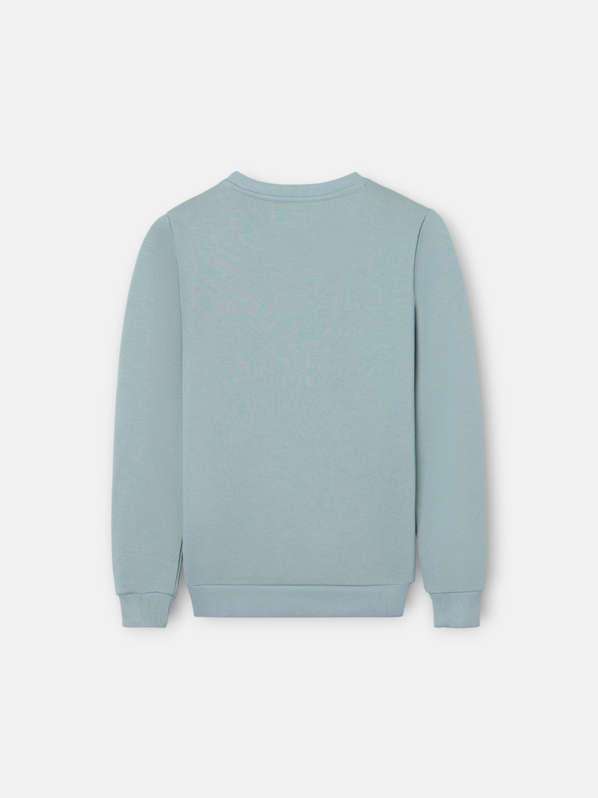 Silbon kids sweatshirt medium green racket