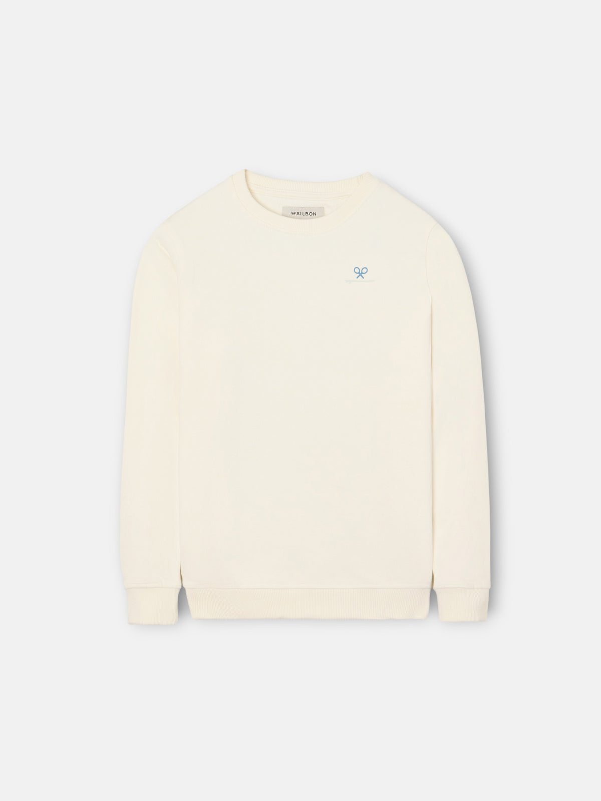 Sweat-shirt enfant été beachy crème