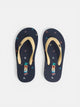 Tongs enfants multiraquettes bleu marine