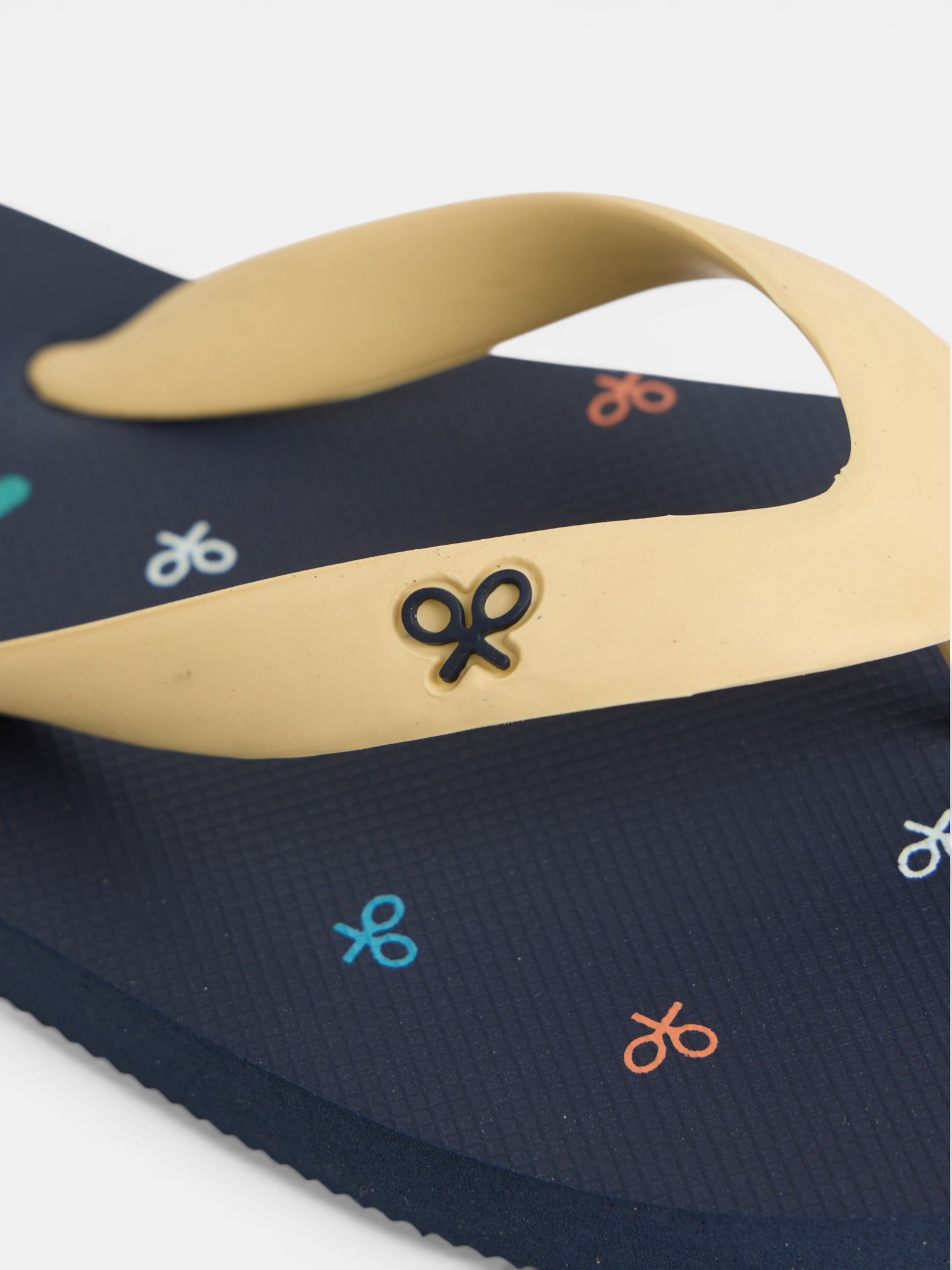 Tongs enfants multiraquettes bleu marine