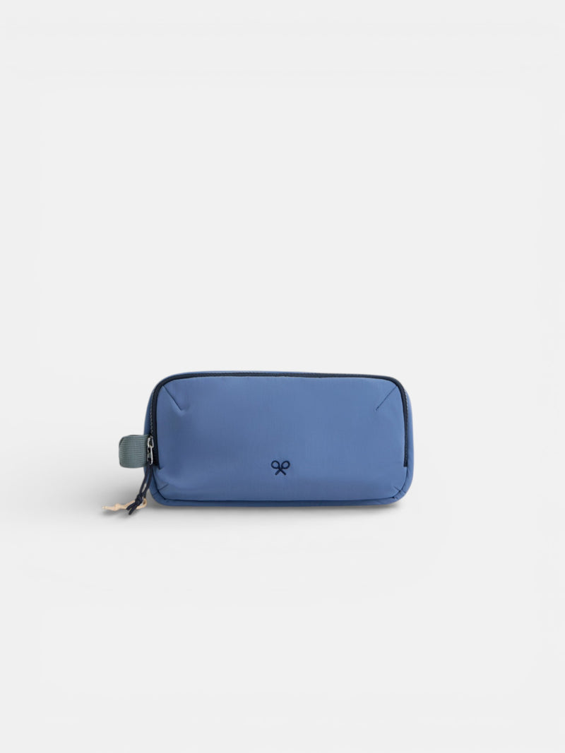Trousse enfants fermeture éclair couleurs bleu