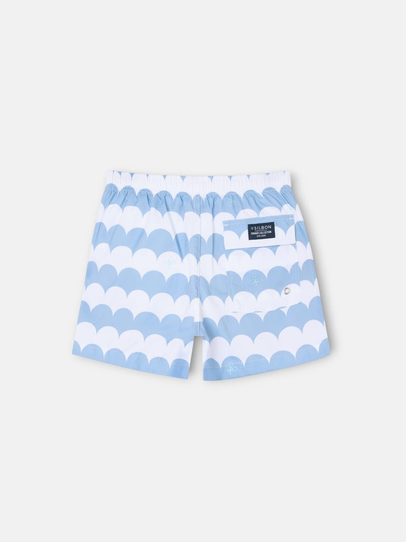 Fato de banho infantil maxiolas azul