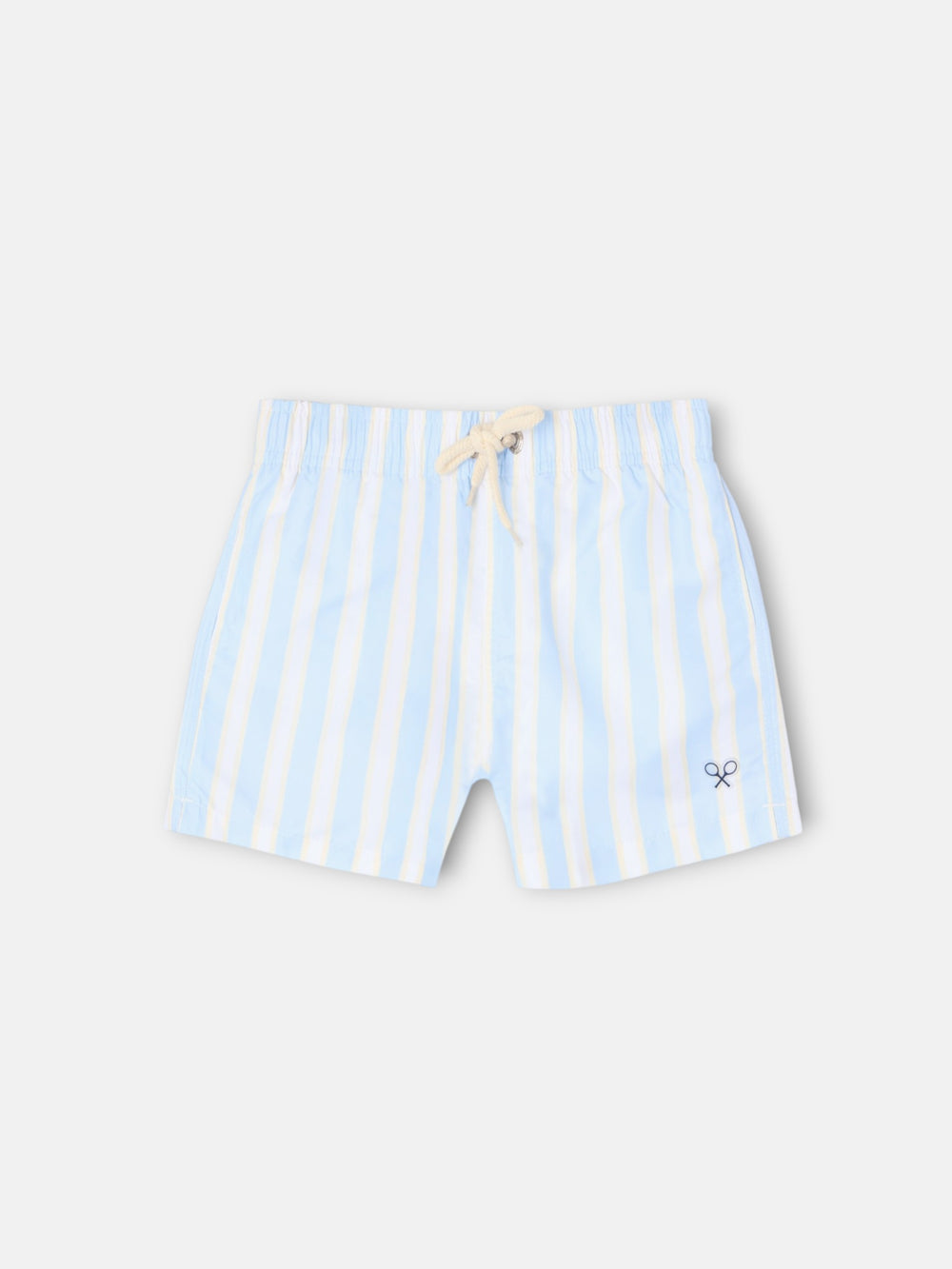 Bañador kids raya ancha amarillo azul