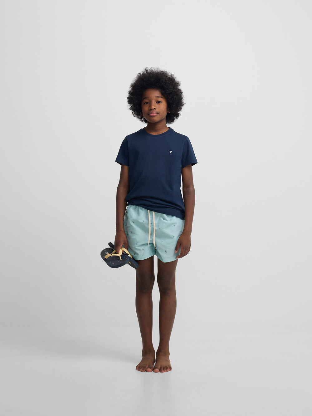 Bañador kids multiraqueta verde claro