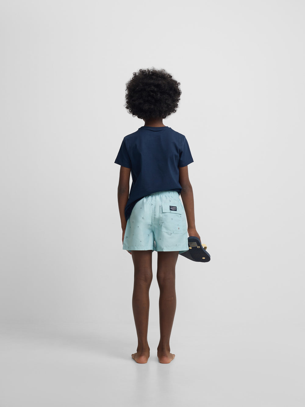 Bañador kids multiraqueta verde claro