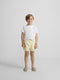 Kids yellow multiracket swimsuit