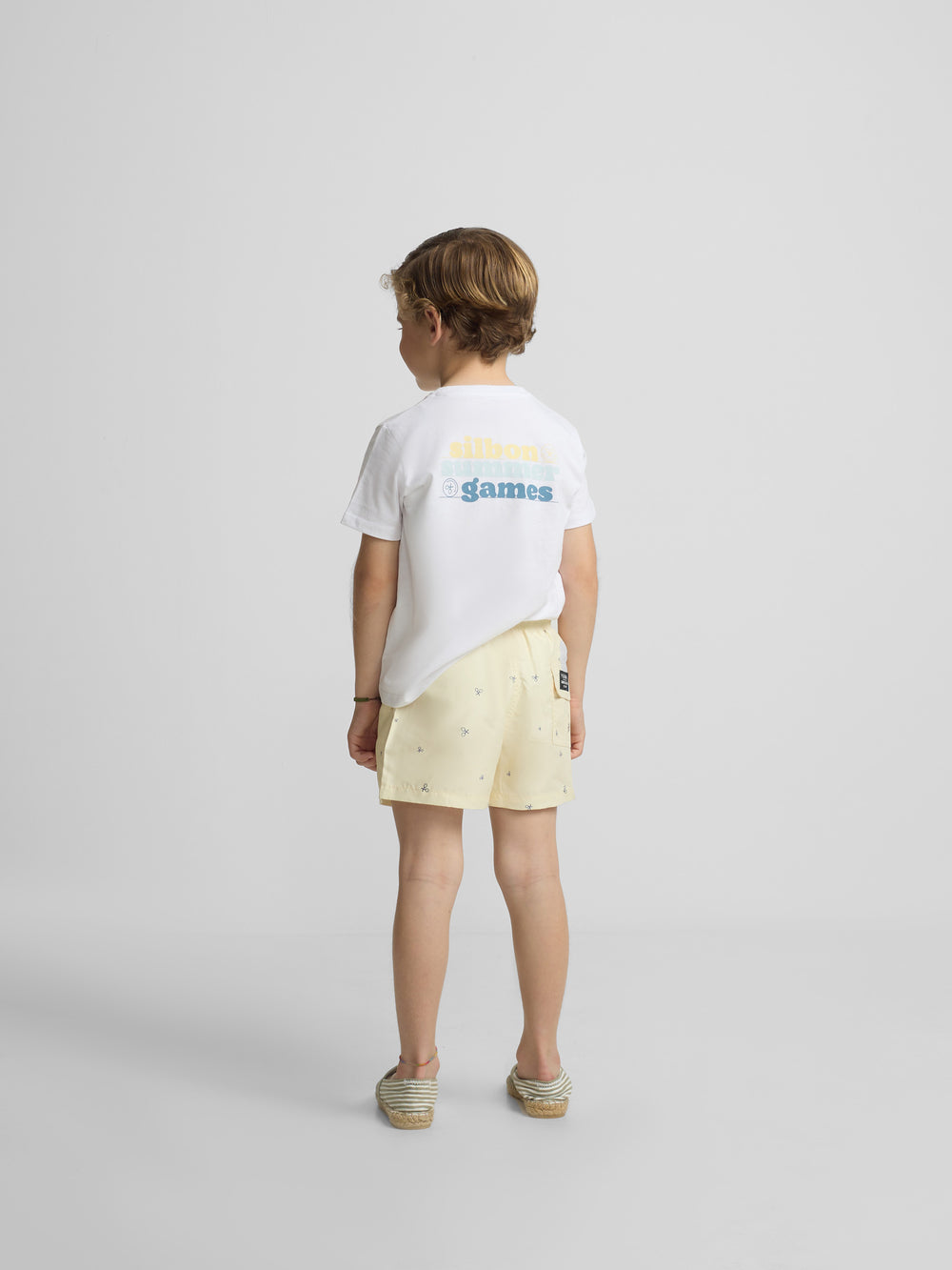 Bañador kids multiraqueta amarillo