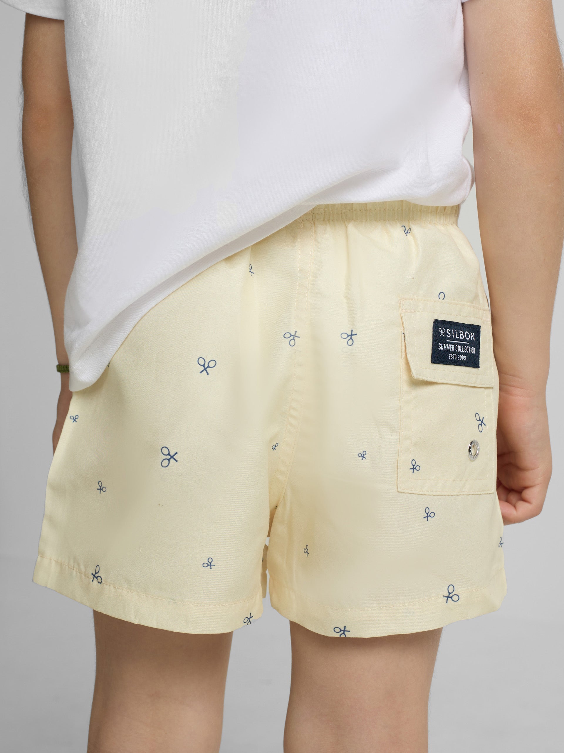 Bañador kids multiraqueta amarillo