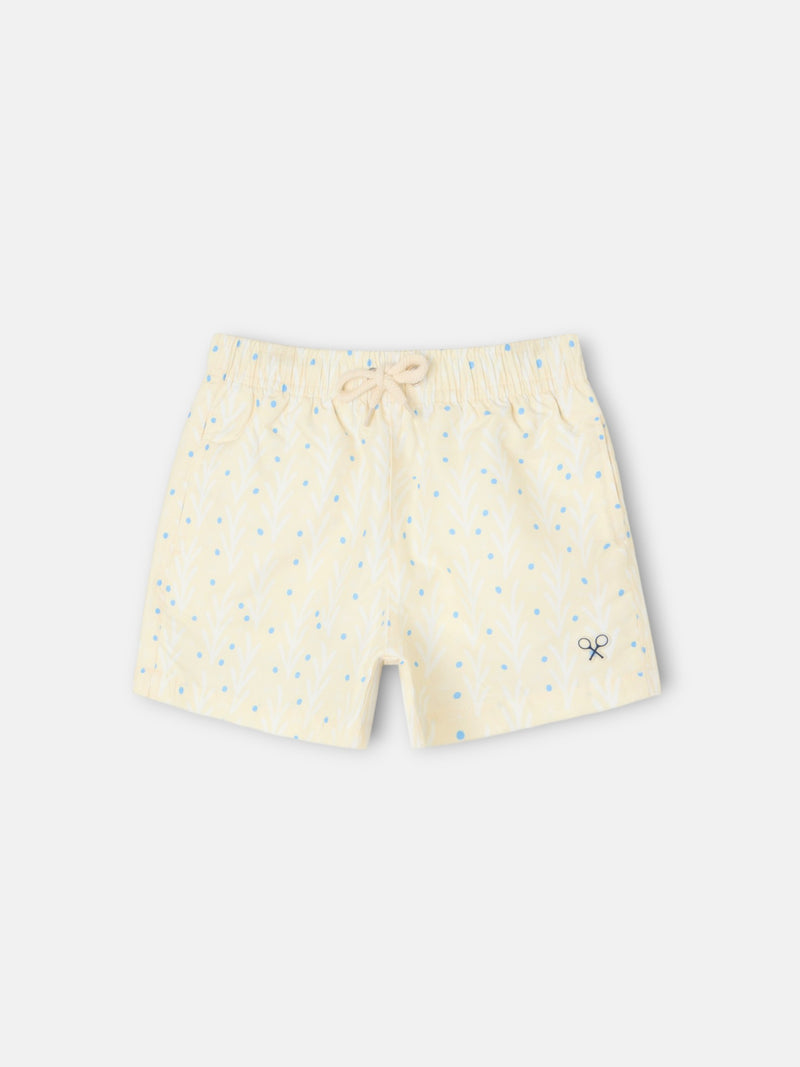 Fato de banho kids style pontos amarelo