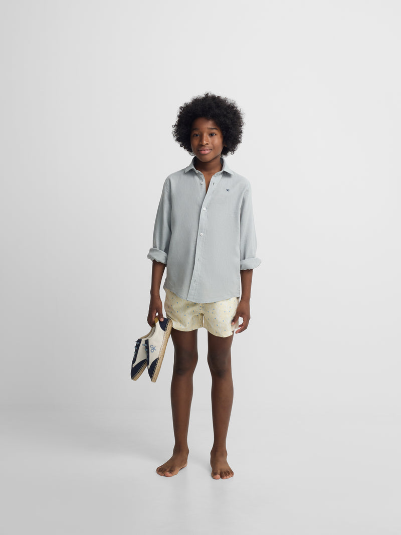 Fato de banho kids style pontos amarelo