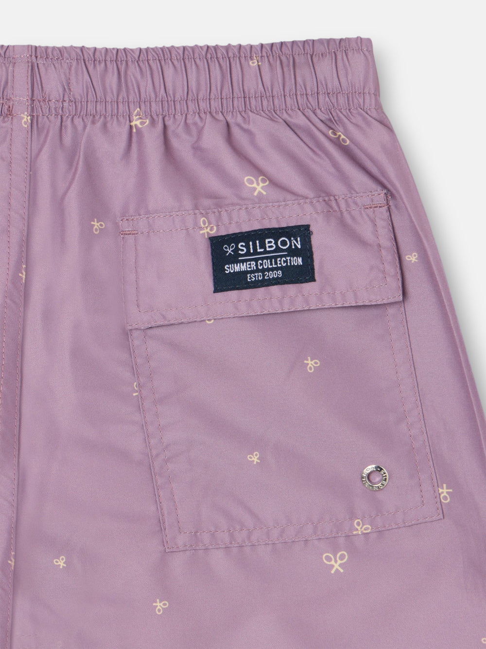 Bañador kids multiraqueta burdeos