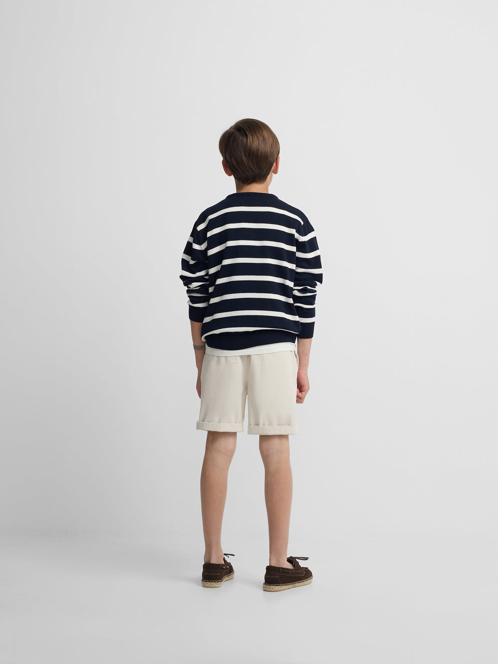 Jersey kids rayas azul marino