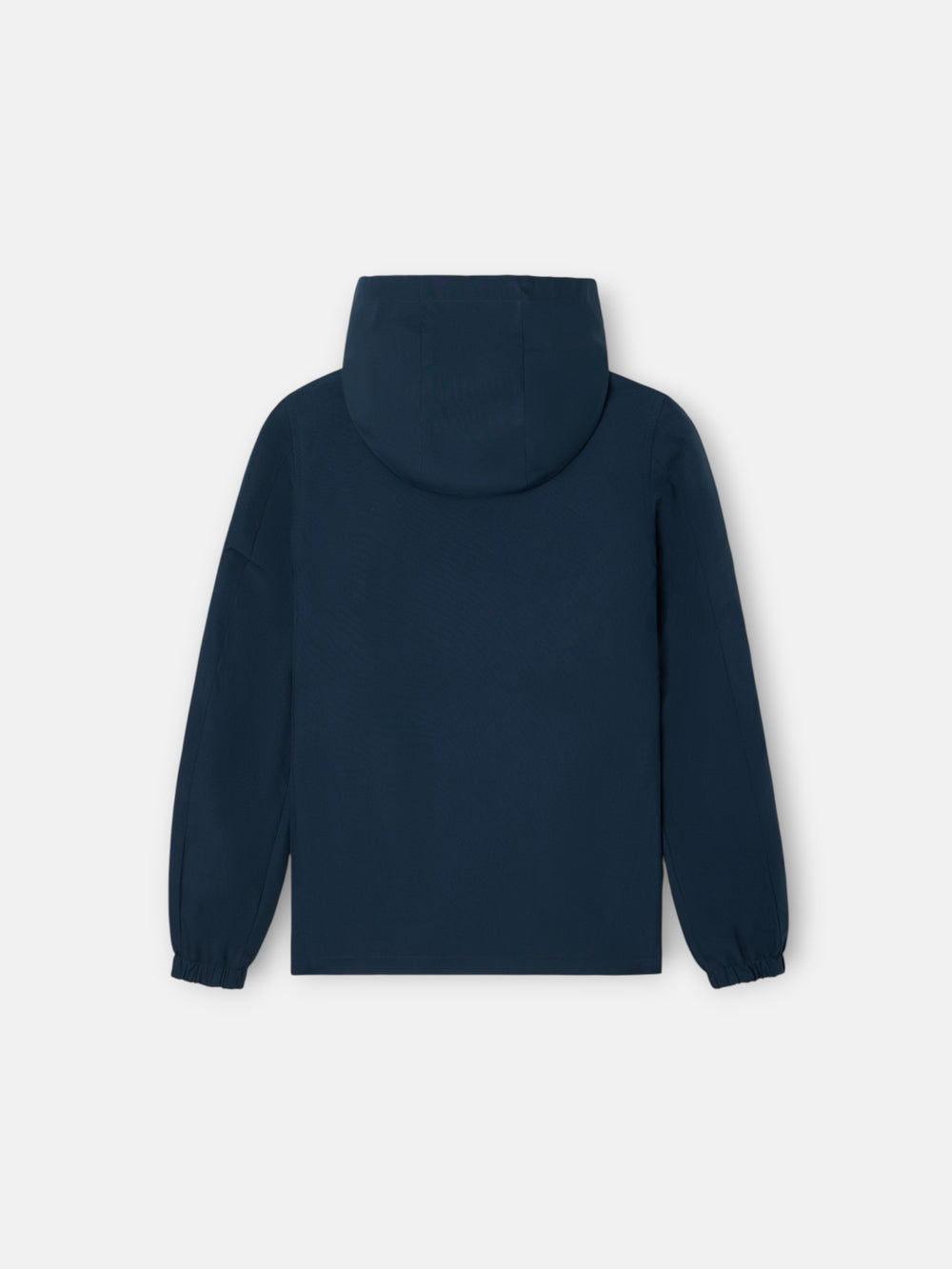 Kids windbreaker with multicolored zipper navy blue