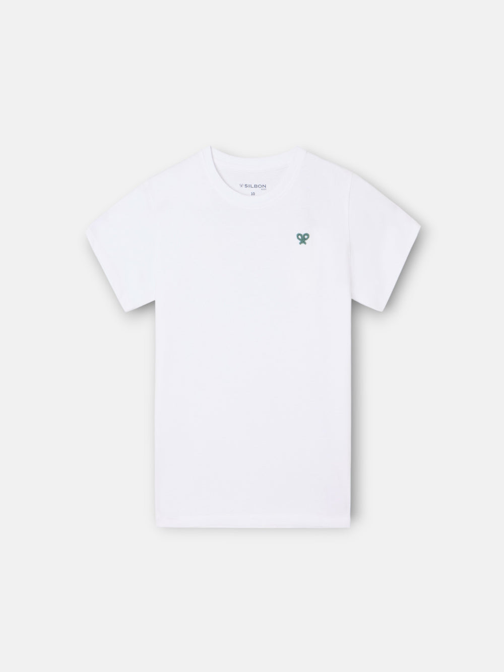Kids white dinosaur t-shirt