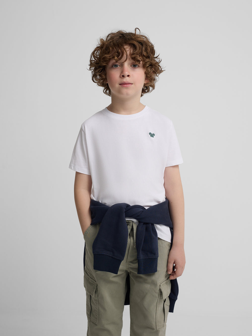Camiseta kids dino blanco